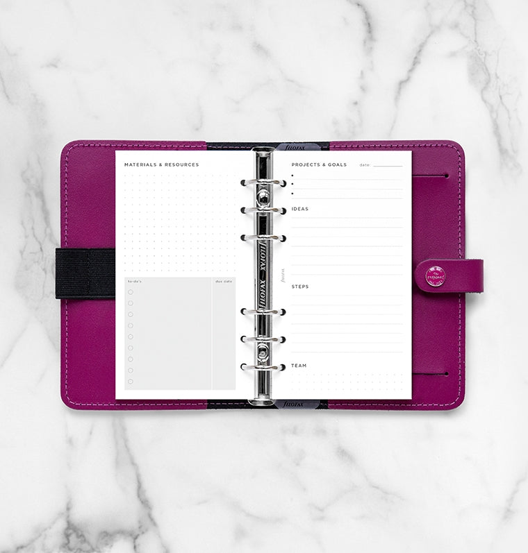 filofax-projects-goals-tracker-personal-einlage-56-blatt image 3