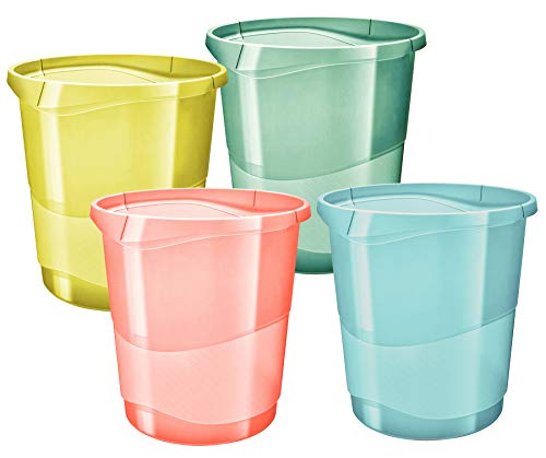 esselte-colour-ice-papierkorb-14-liter-pfirsich-626288 image 7